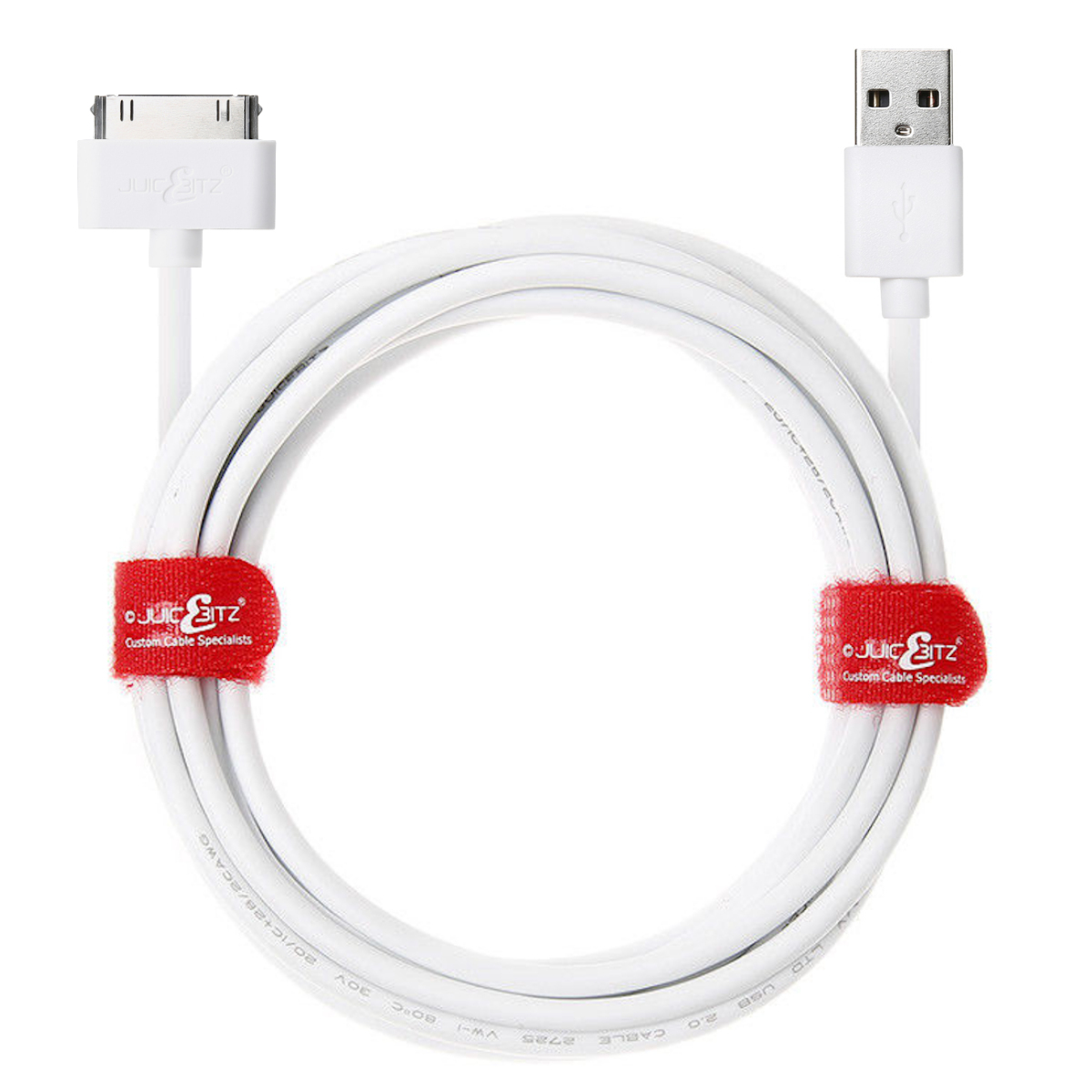 For iPad 3 iPad 2 iPhone 4s Charger Cable 20AWG FAST Long USB Data